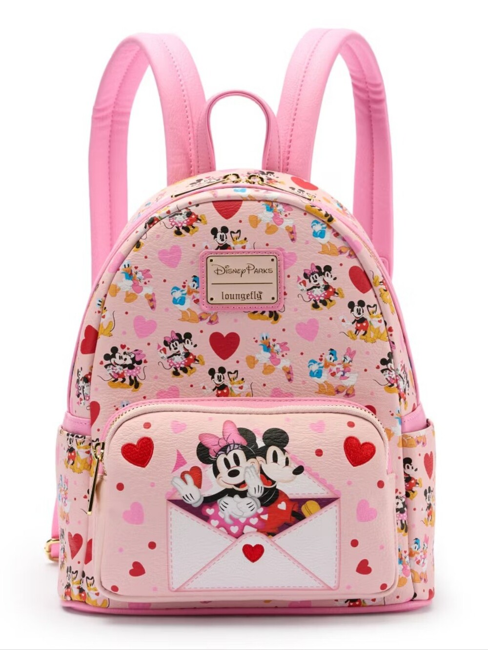 NWT DISNEY PARKS LOUNGEFLY Mickey Mouse and Friends Sweethearts Mini Backpack